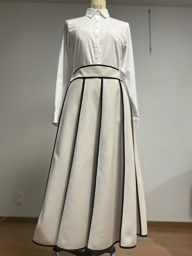 婦人スカートを製作しました